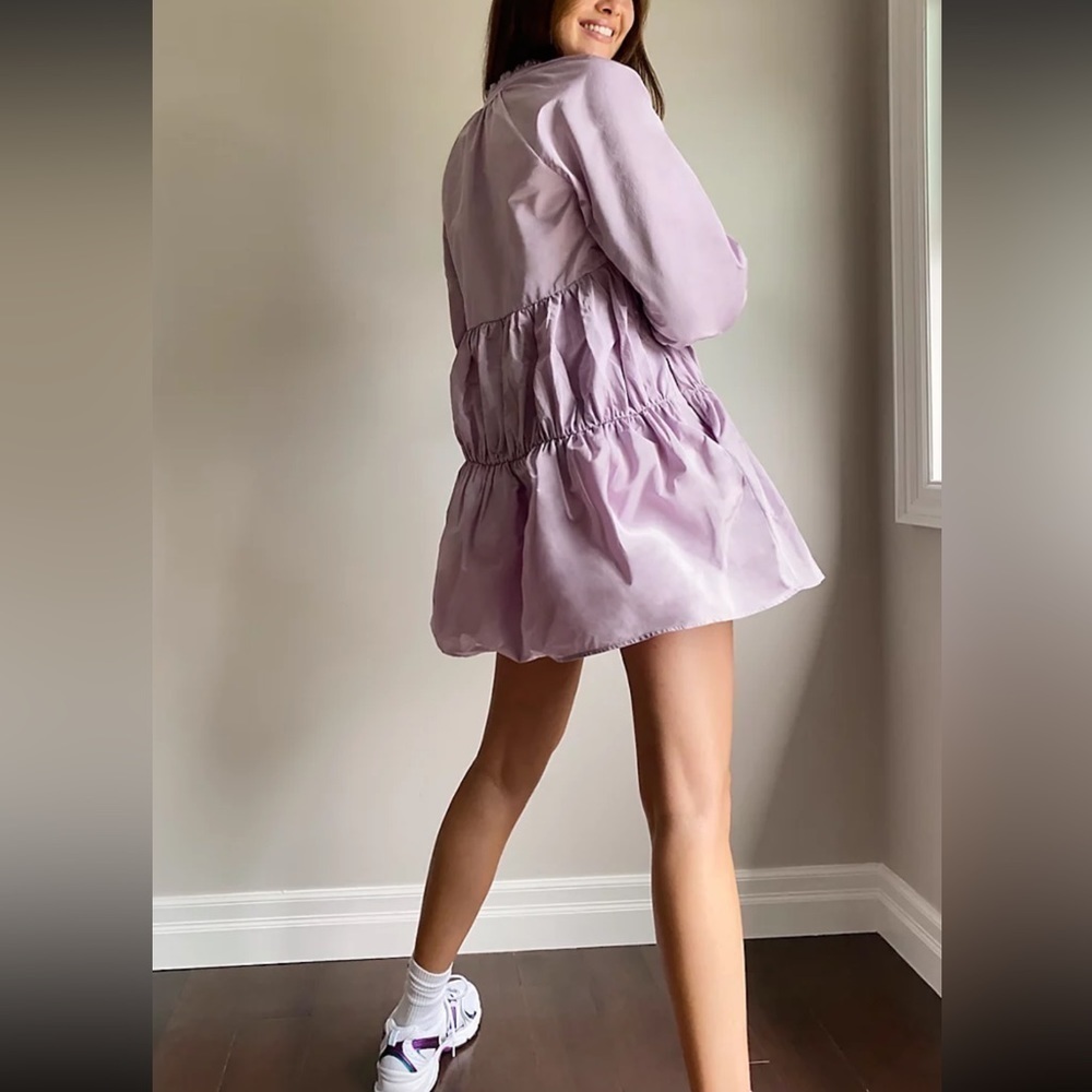 ⭐️HOST Pick⭐️ Aritzia Sunday Best Alice Taffeta Dress - Picture 3 of 14